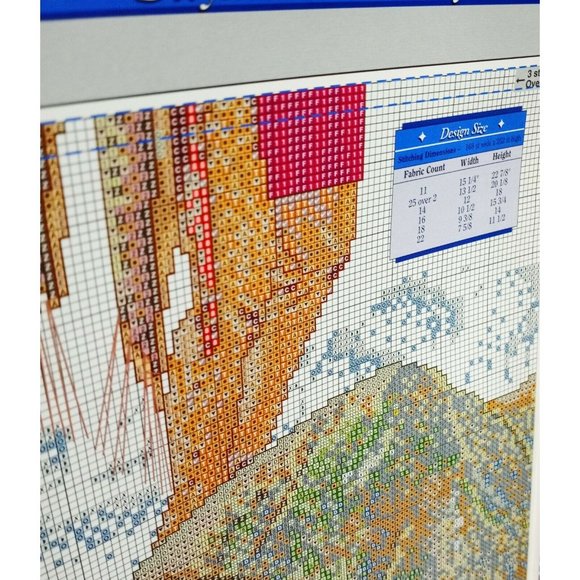 Skyhunter Native American Cross Stitch Leaflet Book Color Charts 10601 1990 - Picture 6 of 8